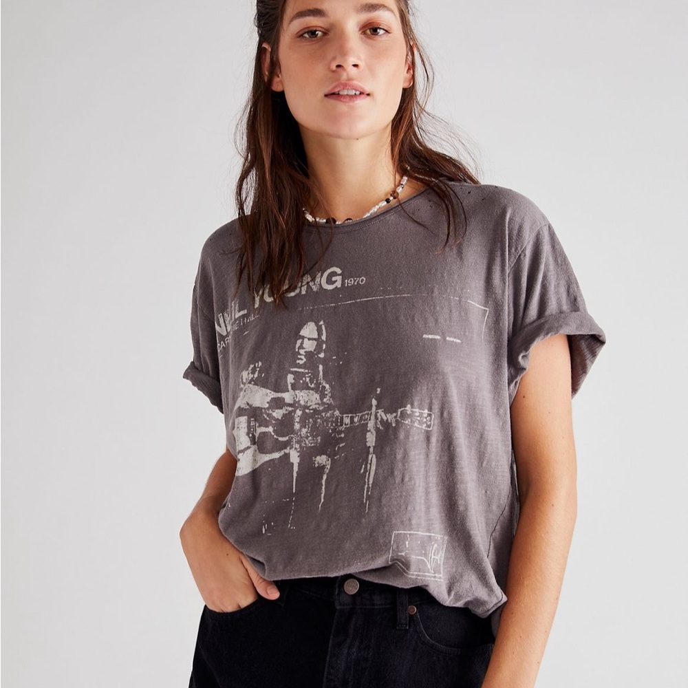 Magnolia Pearl Neil Young Tee Shirt in Ozzy